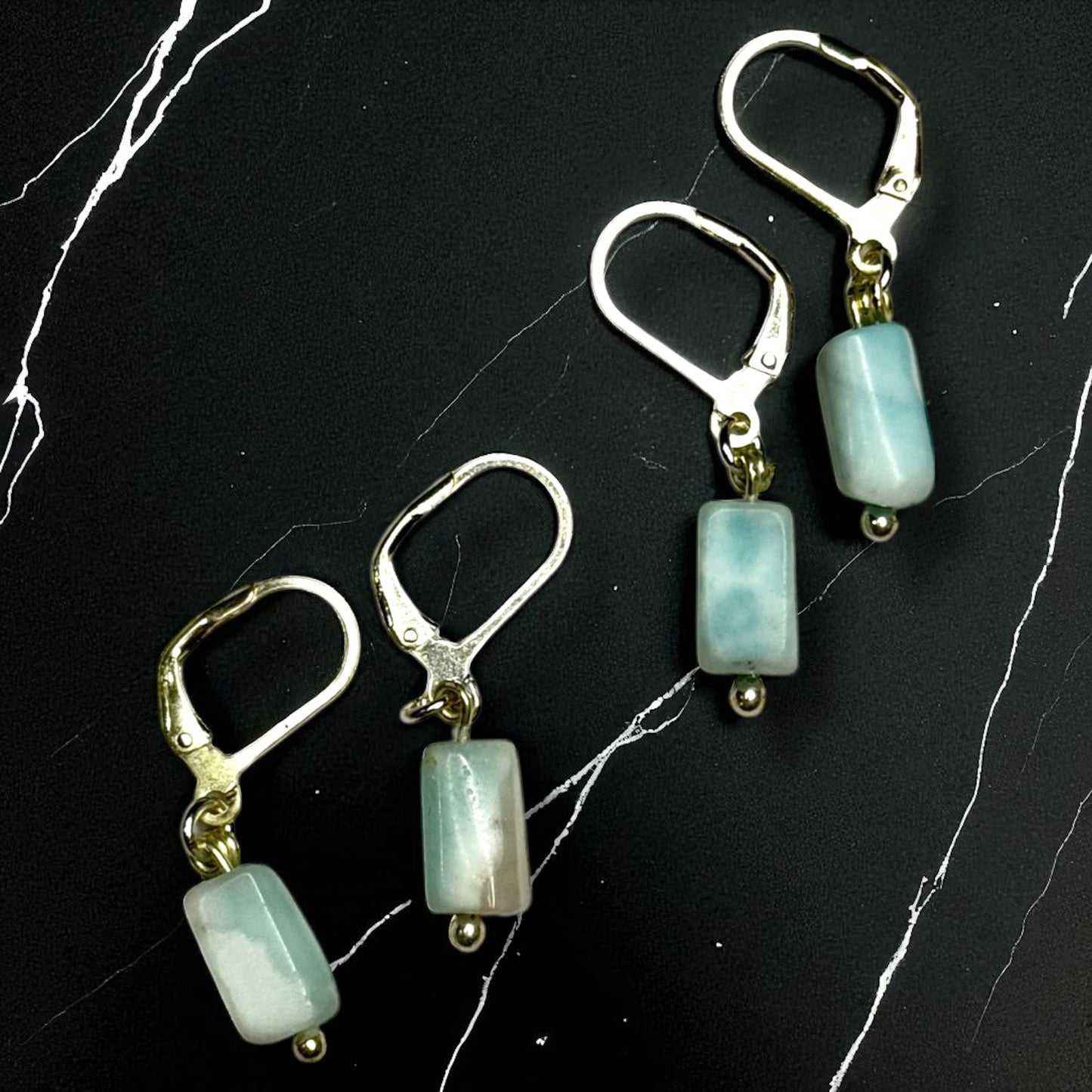 Caribbean sky earrings