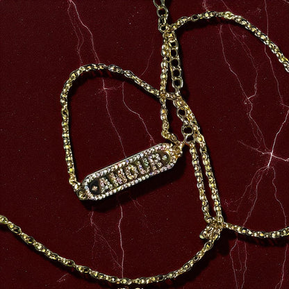 Amour Pavé Necklace