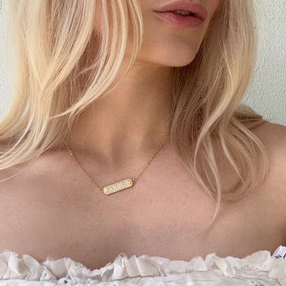 Amour Pavé Necklace