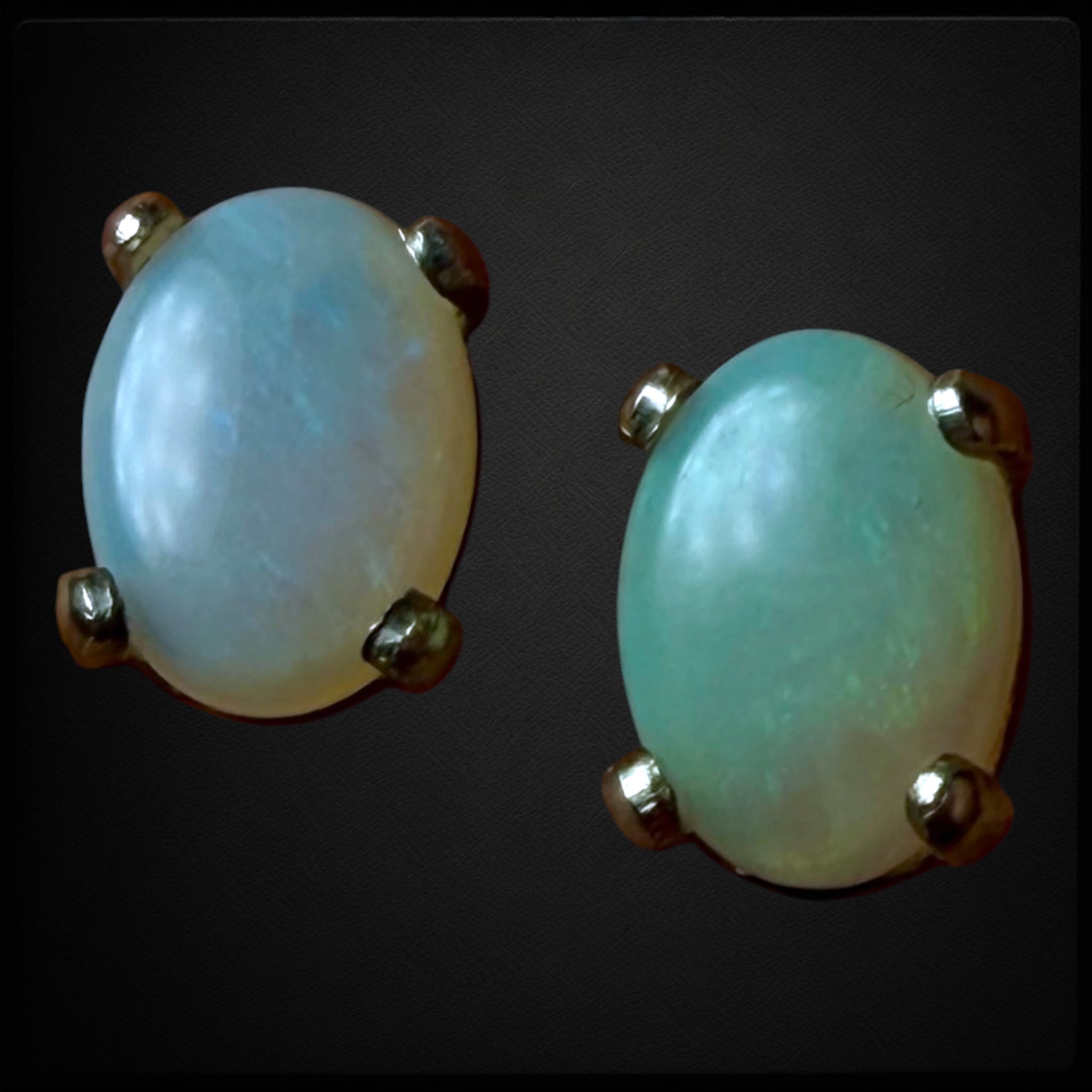 The opal studs